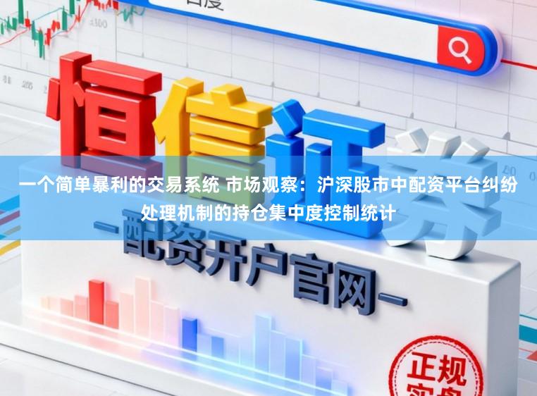 一个简单暴利的交易系统 市场观察：沪深股市中配资平台纠纷处理机制的持仓集中度控制统计