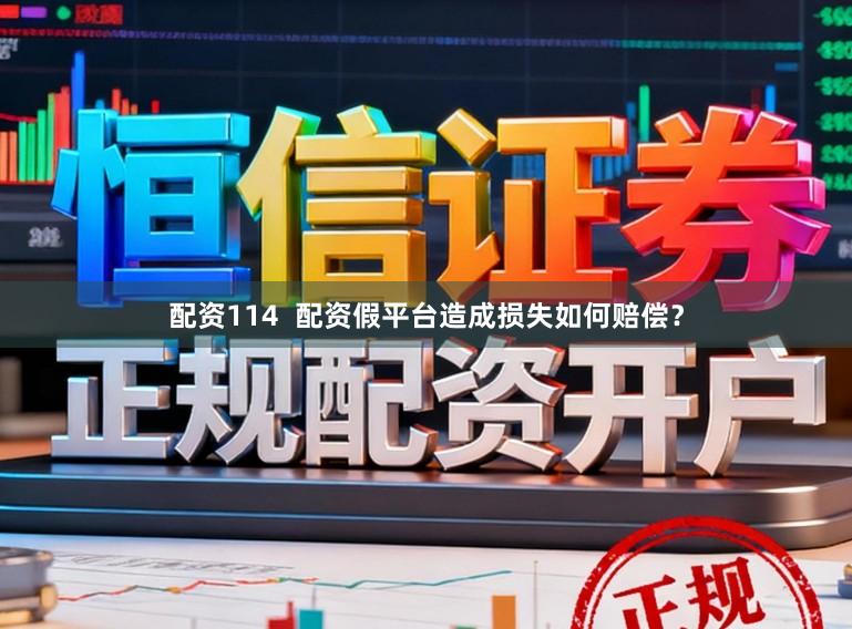 配资114  配资假平台造成损失如何赔偿？