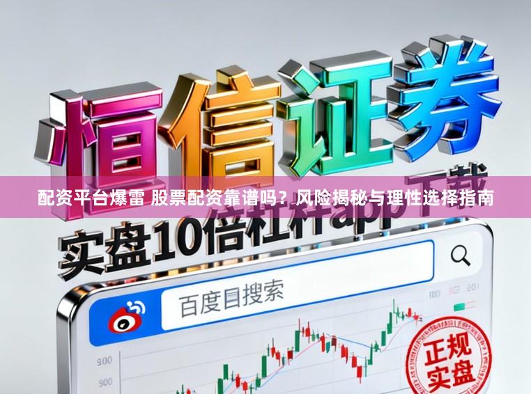 配资平台爆雷 股票配资靠谱吗？风险揭秘与理性选择指南